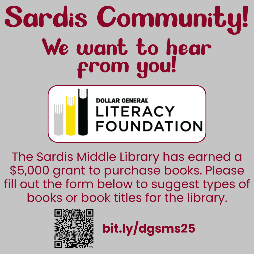 Sardis Middle Library Dollar General Grant